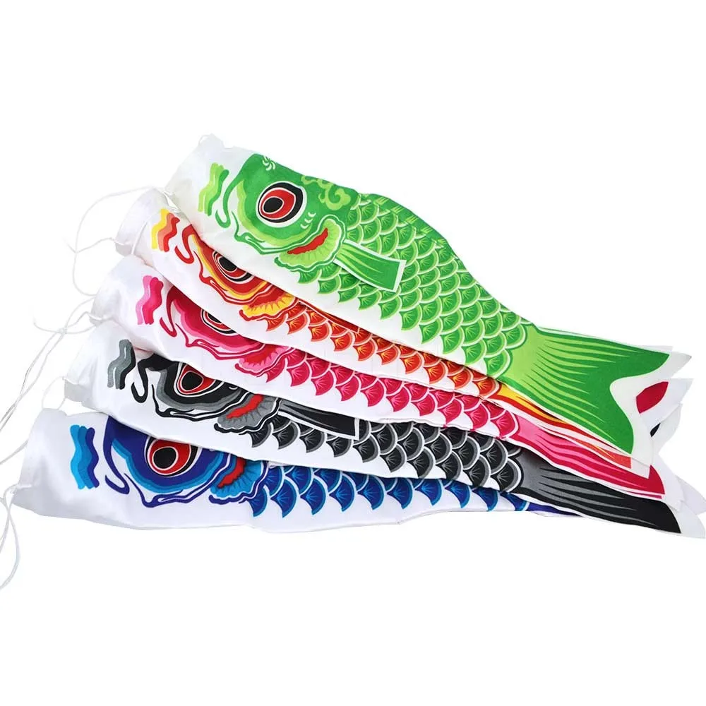 Hot Colorful Japanese Style Windsock Carp Wind Sock Flag Mini Koinobori Gifts Fish Wind Streamer Home