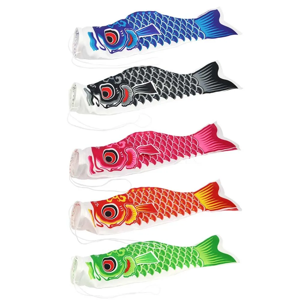 Hot Colorful Japanese Style Windsock Carp Wind Sock Flag Mini Koinobori Gifts Fish Wind Streamer Home