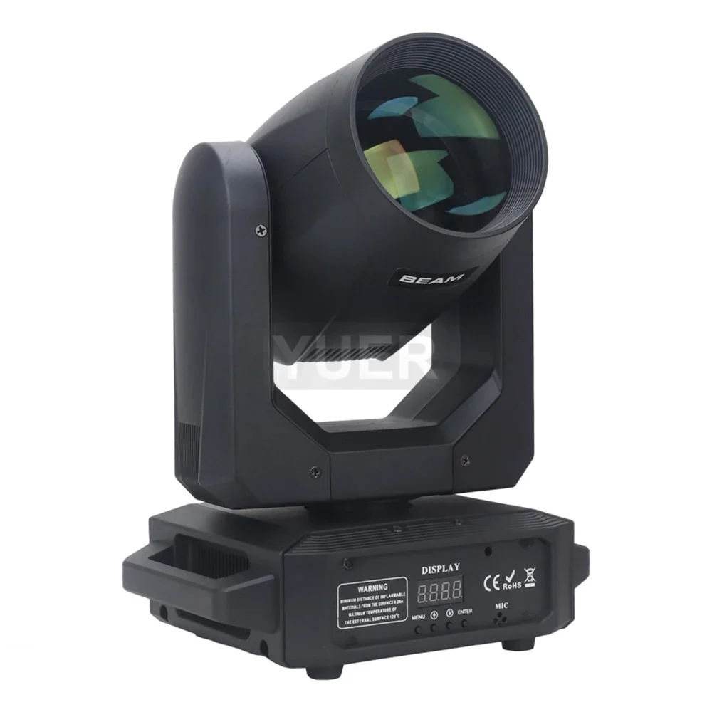 LED Moving Head Light 200W Beam+Spot+18 Rotating Prisms+Rainbow 12 Gobo 8 Color Effect Dj Dmx Stage Light Effect Light Disco Bar