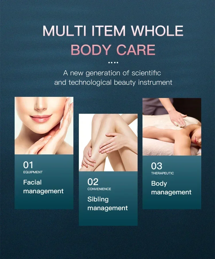 9 in 1 Tool 80K Cavitation Ultrasonic Body Slimming Machine Multi-Polar Frequency Anti-Wrinkle Rejuvenation Skin Lift Tighten