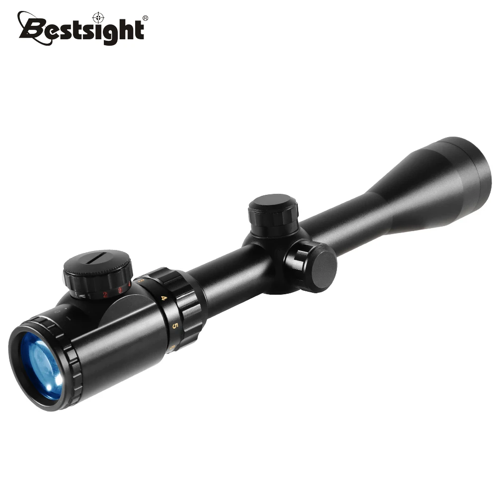 3-9x40 Hunting Scope Red or Green Illuminated Optical Sight with Mounts Mil Dot Crosshair Tactical Air hunting