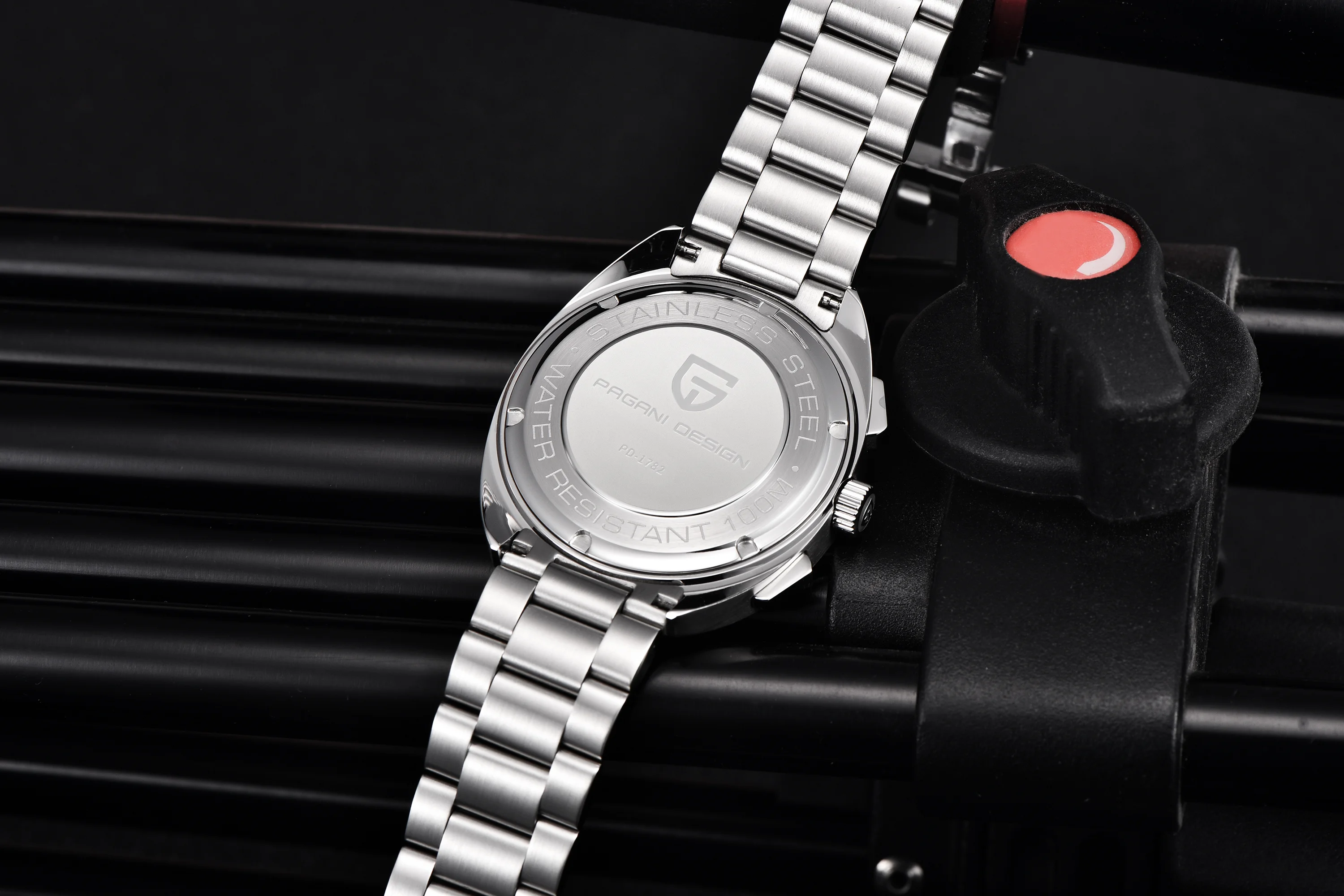 PAGANI DESIGN 2025 New Panda Dial Men Watches Luxury Quartz Watch For Men Japan VK63 Sport Chronograph Sapphire glass Wristwatch