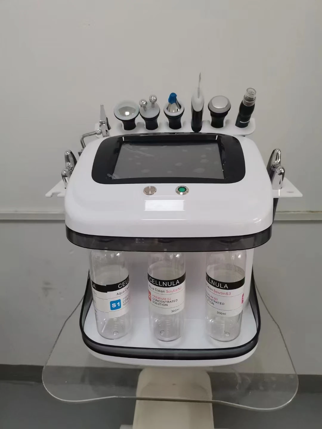The New 10 In 1 Aqua Peeling Lift Skin Bubble Moisturizer Oxygen Machine Skin Care Cleansing Facial Dermabrasion Equipment
