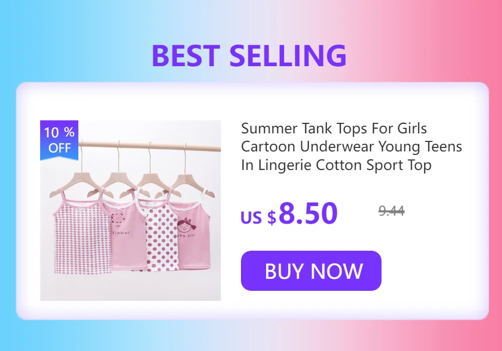 Girls Safety Panties Kids Cotton Children Underwear Children's Briefs Cartoon Beach Short Solid Color For 2-11 Years Old 2/6pcs