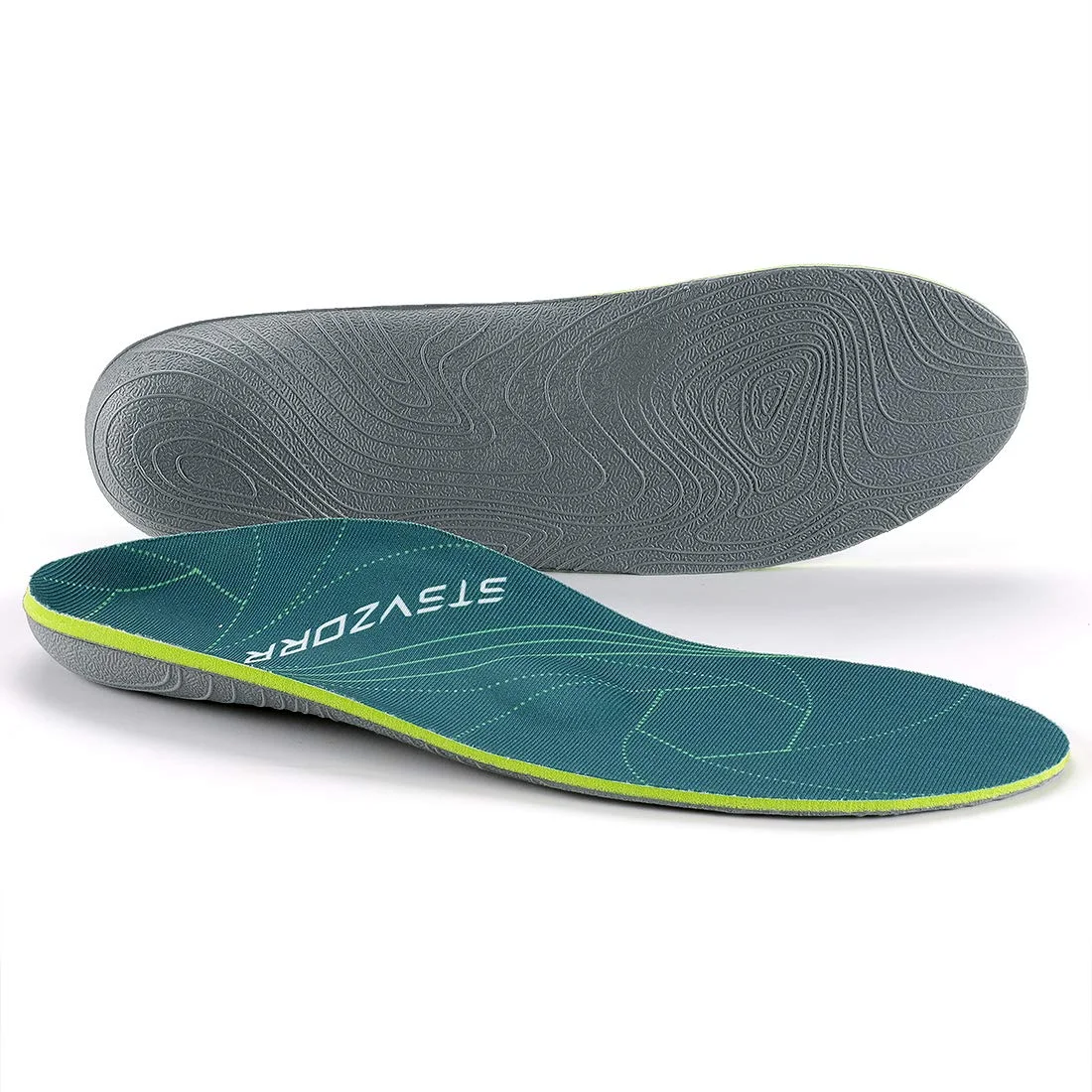 Flat Feet Template Arch Support Orthopedic Insoles,Men Women Plantar Fasciitis Heel Pain Orthotics Insoles Sneakers Shoe Inserts
