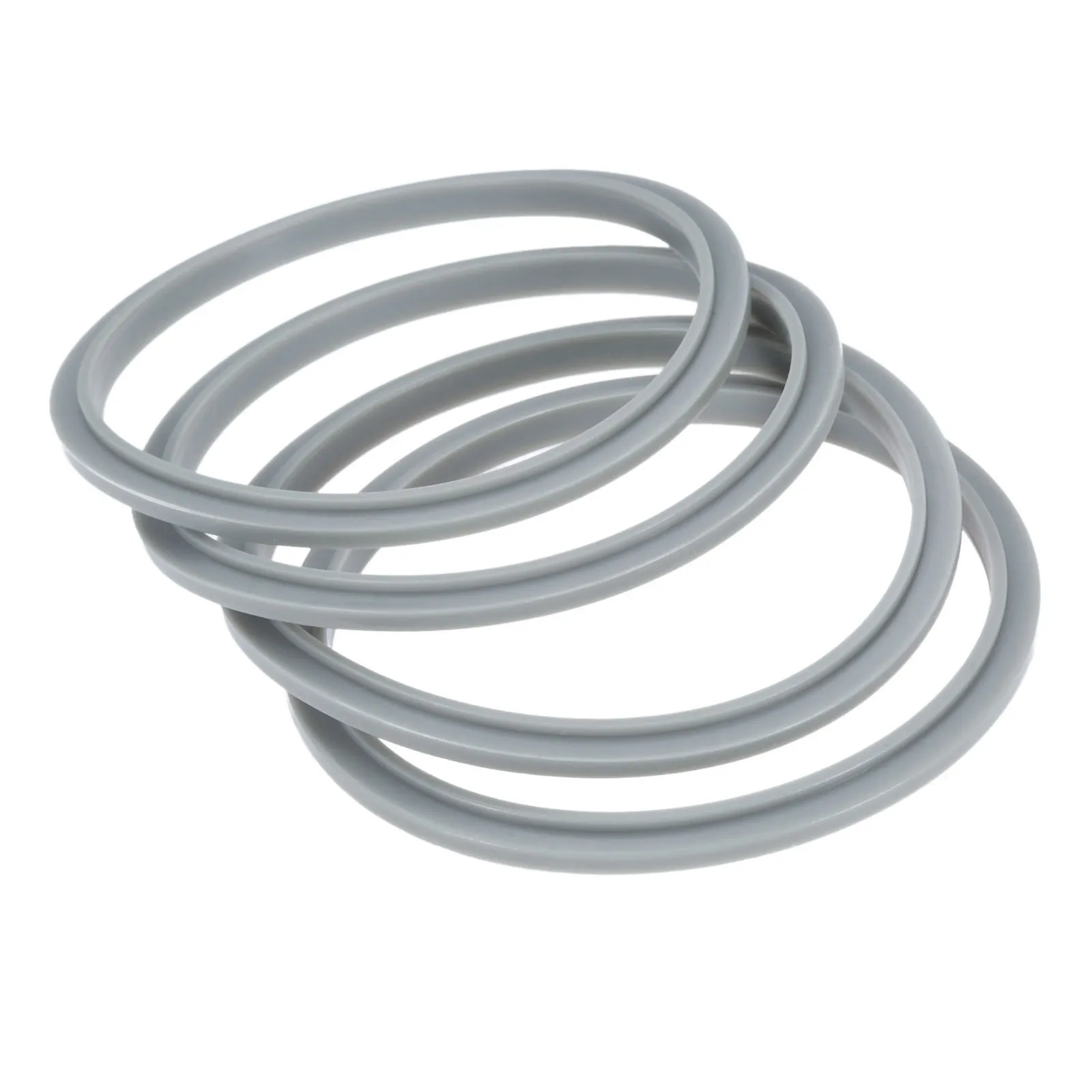 4 Pcs Blender Seal Ring Rubber Rings Gaskets with Lip Fit for Nutribullet 600/900 Series Blender Replacement