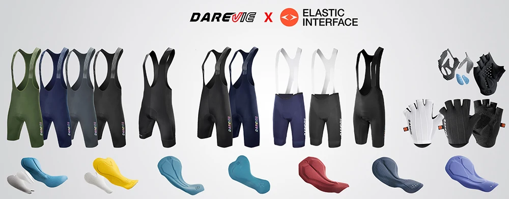 DAREVIE Men's Cycling Bretelle Seamless 2.0 PRO Level Men Women Cycling Shorts Men's Cycling Bib Shorts Men's Cycling Shorts