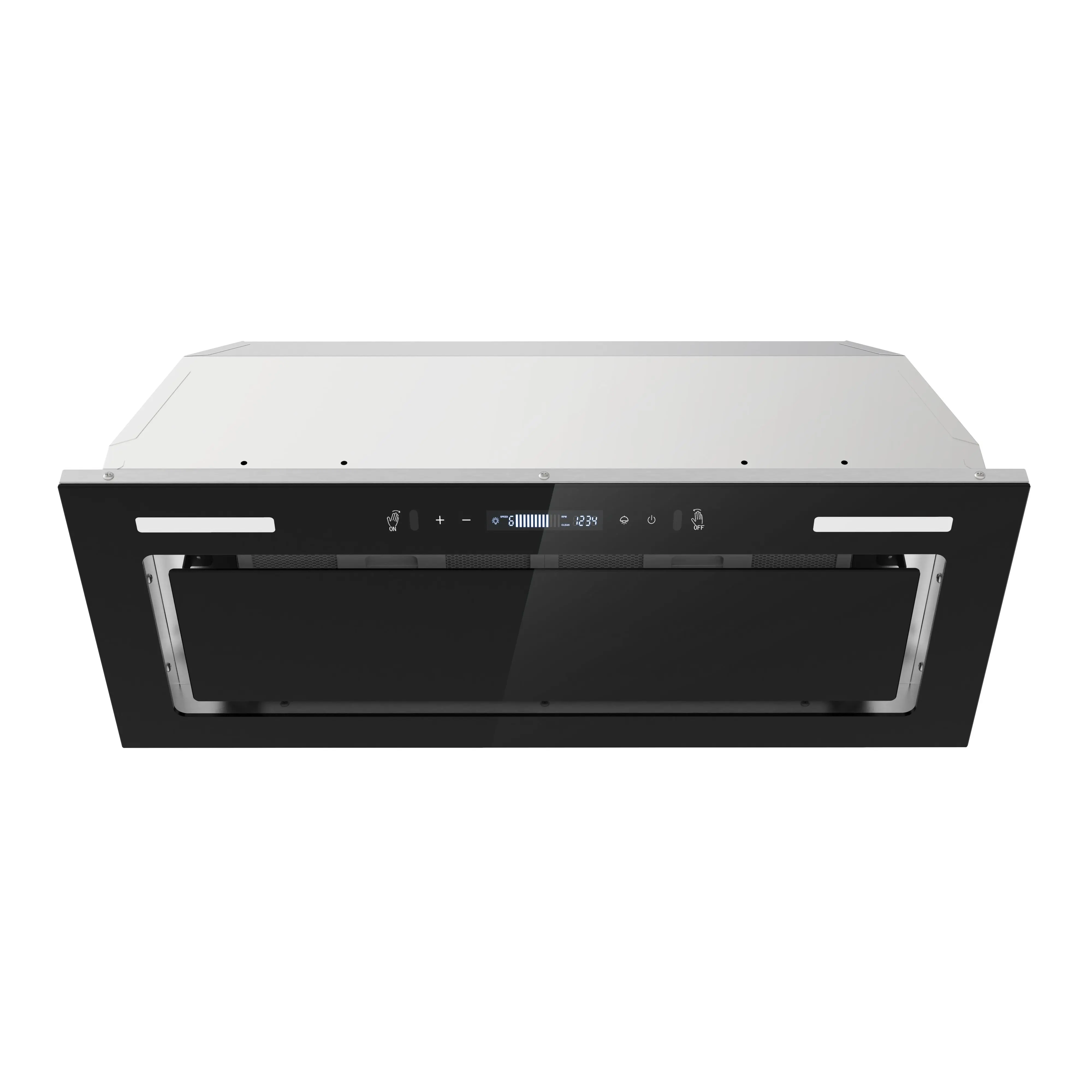 Tieasy 30 inch 900CFM Built-in Gesture Touch Sensing Control Ducted/Ductless Kitchen Range Hood YYB1670T