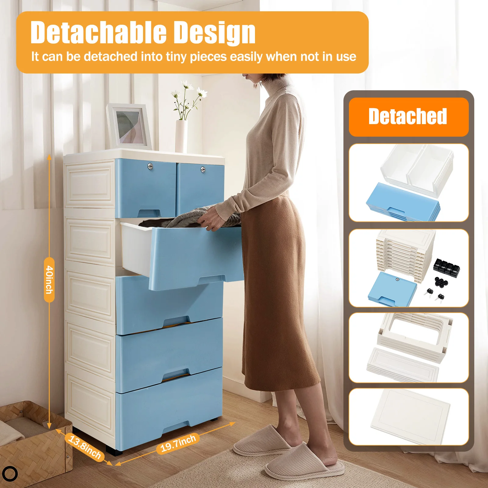 Drawer Plastic Bookshelf Storage Living Room Cabinets Filing Toy Display Cabinet Bedroom Closet Furniture