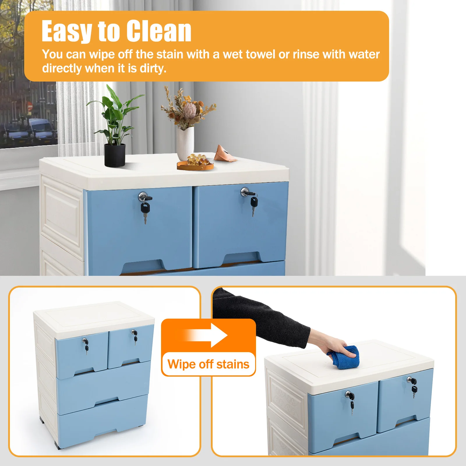 Drawer Plastic Bookshelf Storage Living Room Cabinets Filing Toy Display Cabinet Bedroom Closet Furniture
