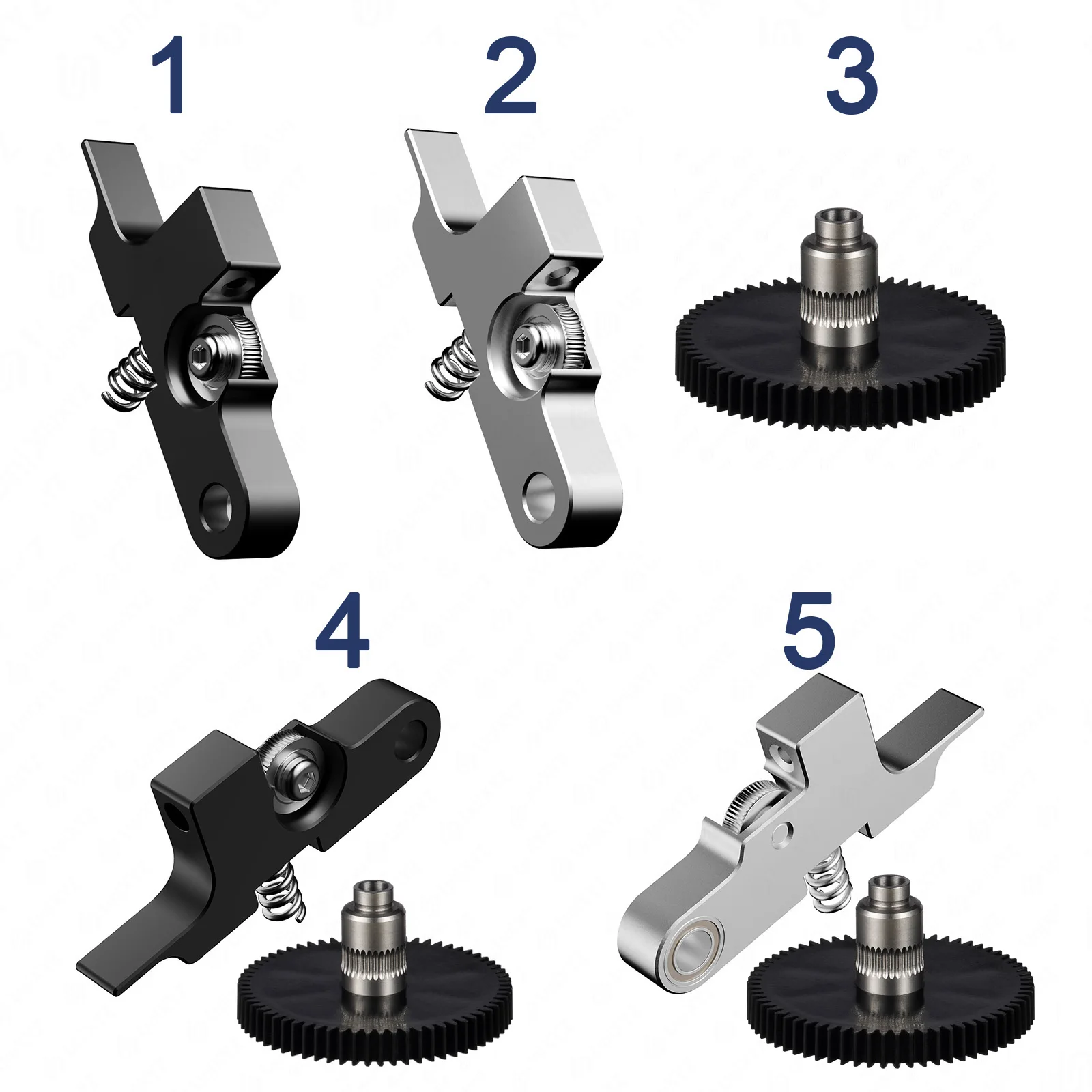 Upgraded 1.75mm Metal Extruder Level Gear For Artillery Genius Sidewinder X1 X2 Hornet Titan Aero Extruder Idler Arm and Gear