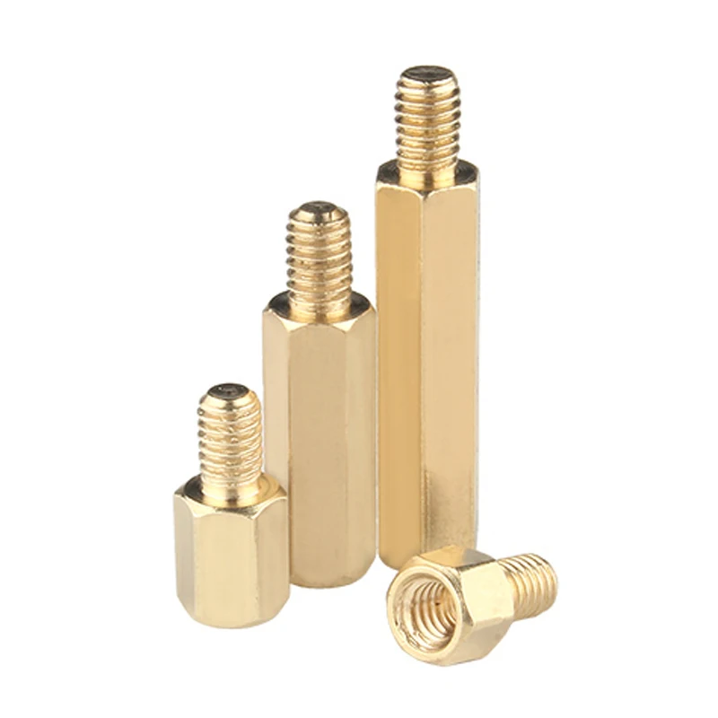 Thread M3 Circuit Boards Spacer Hex Brass Standoff Screw Pillar Fixed PCB Computer PC Motherboard Female Male Standoff Spacer
