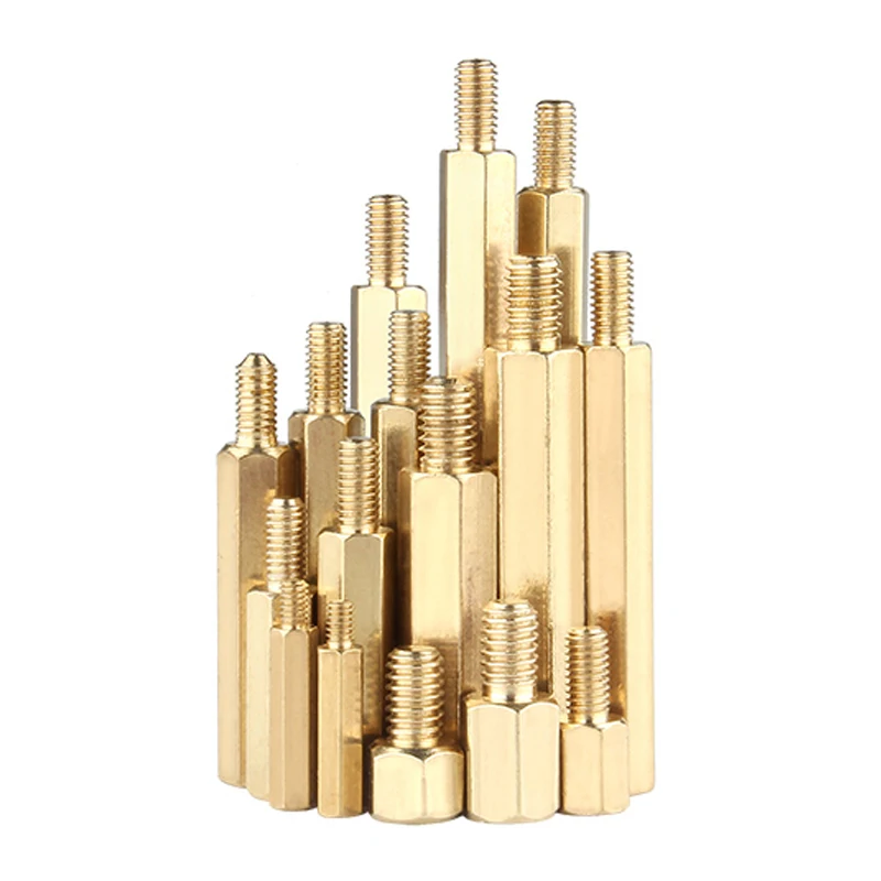 Thread M3 Circuit Boards Spacer Hex Brass Standoff Screw Pillar Fixed PCB Computer PC Motherboard Female Male Standoff Spacer