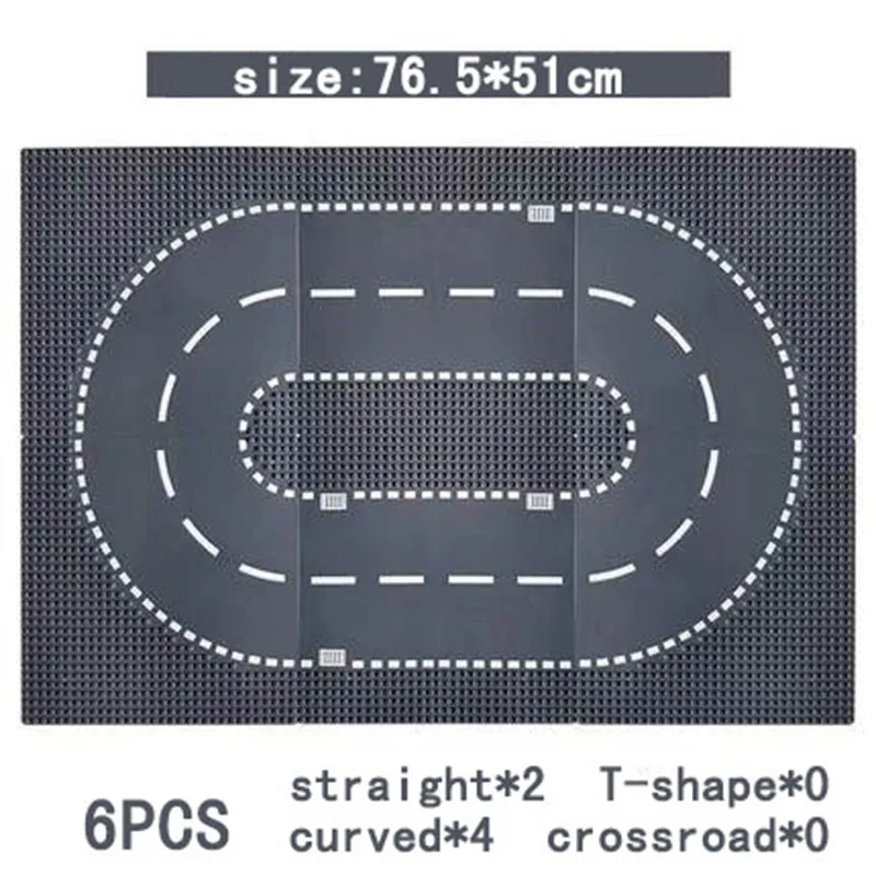 32*32 50*50 Dots Classic Base Plates Blocks DIY Small Size City Road Bricks Baseplates Construction Building Toys For Kids Gifts