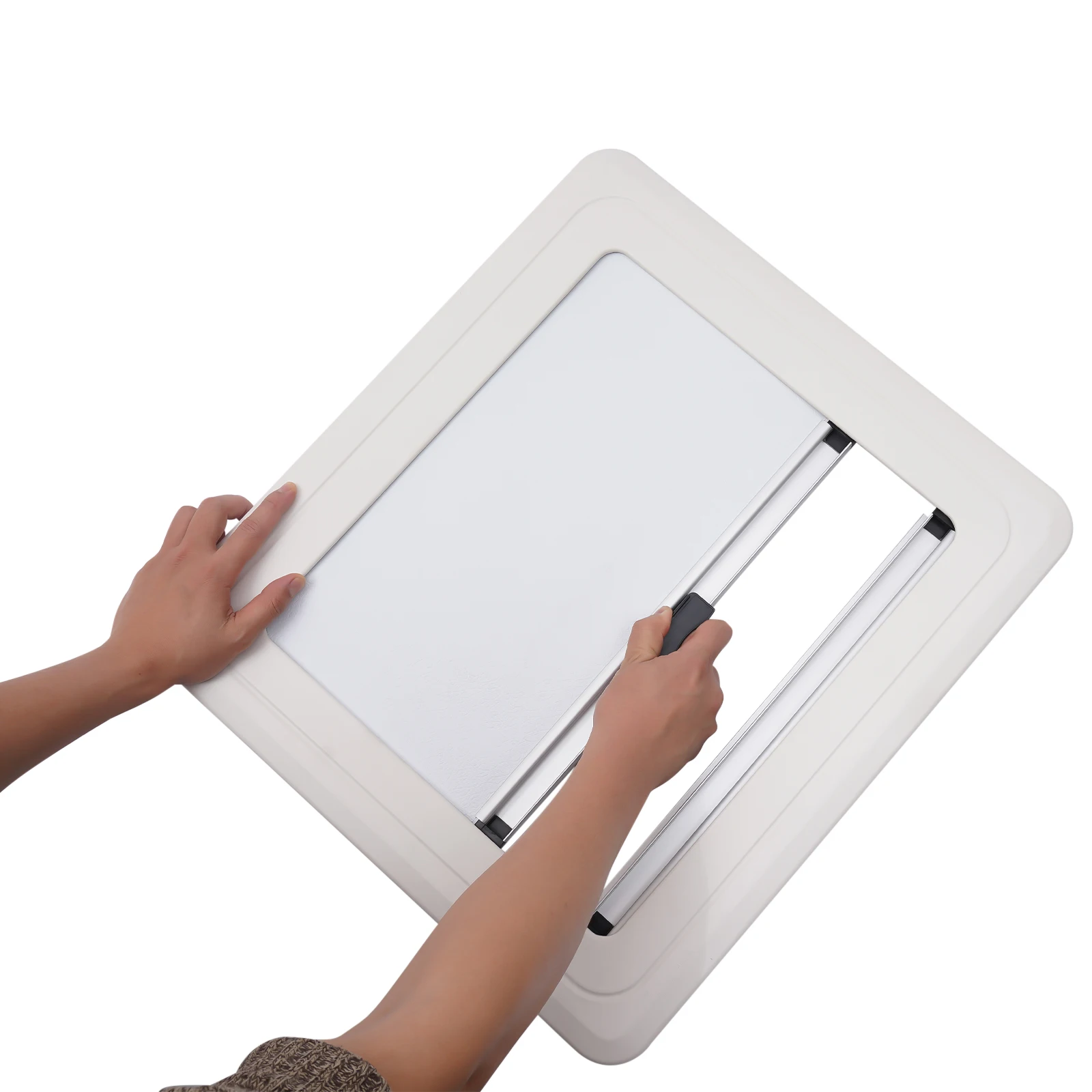 900*500MM/450x500MM Aluminum RV Hinged Push Out Window Caravan Accessories for Camper and Trailer