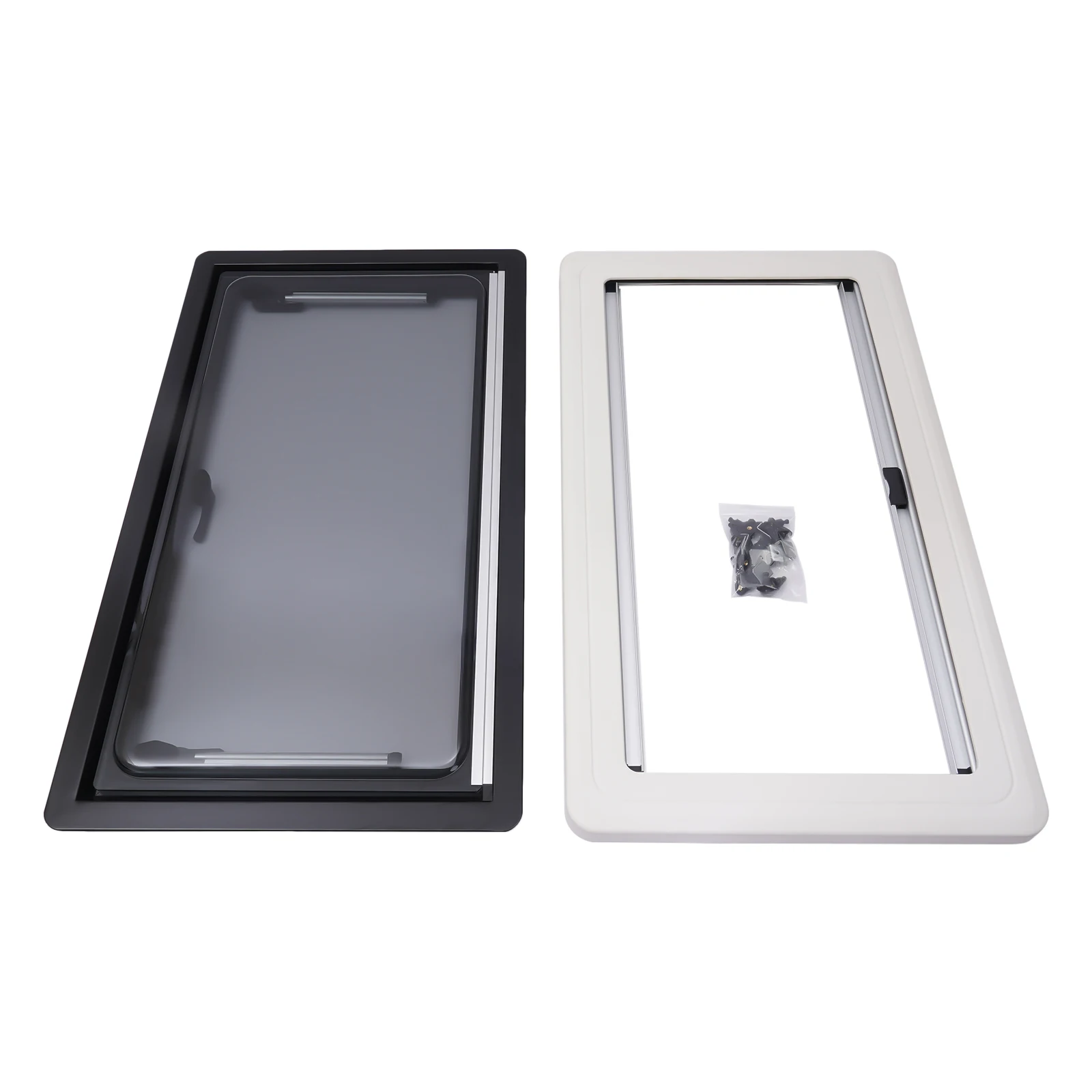 900*500MM/450x500MM Aluminum RV Hinged Push Out Window Caravan Accessories for Camper and Trailer