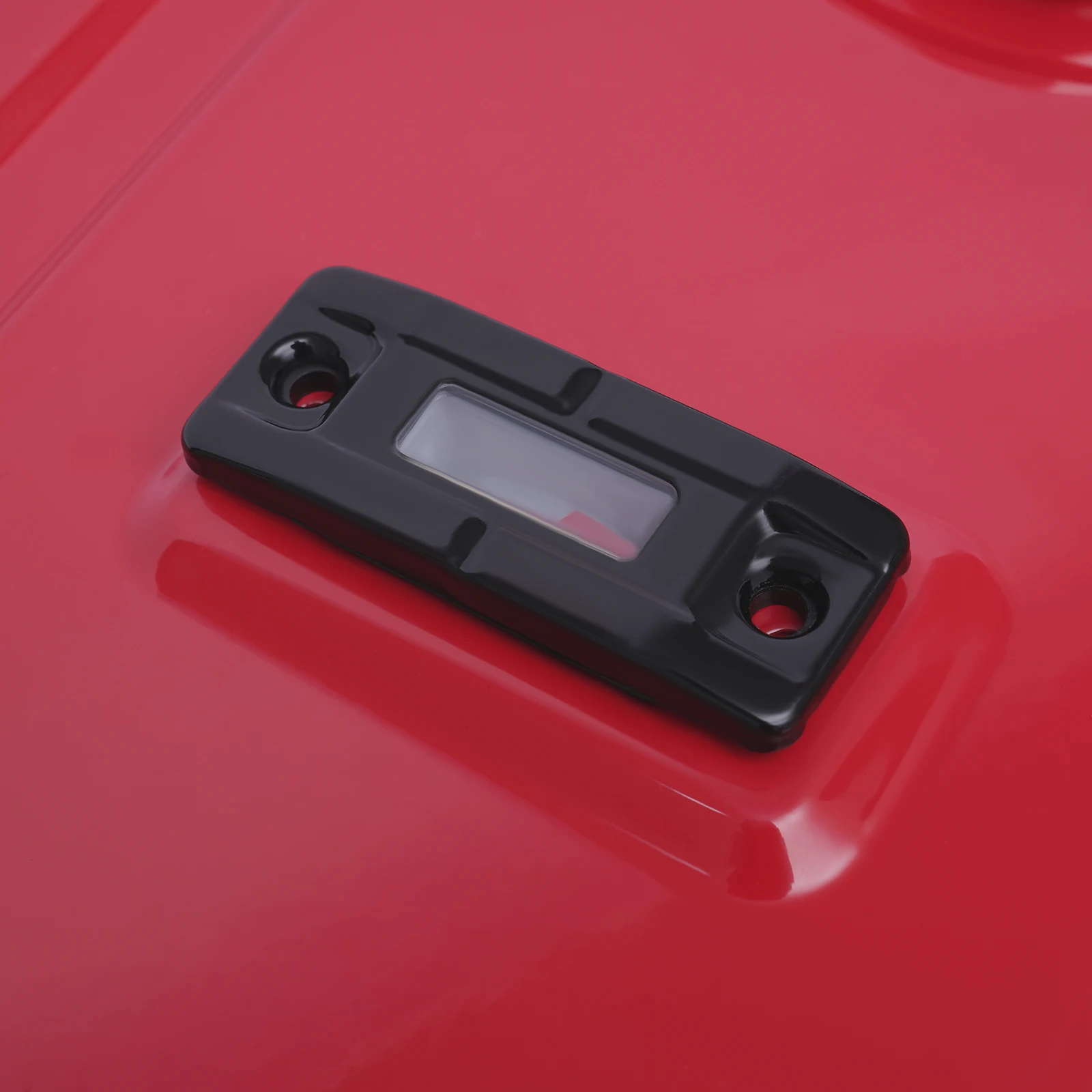 4 Gallon Red Generator Universal Fuel Tank 54.8*36*10cm 15L Equipment Tank with Chrome Cap Gauge Fits for EC2500