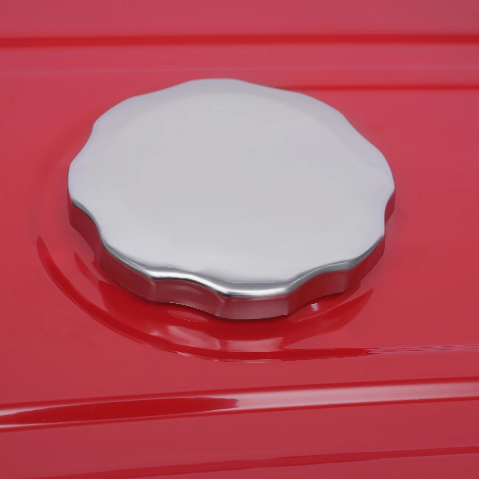 4 Gallon Red Generator Universal Fuel Tank 54.8*36*10cm 15L Equipment Tank with Chrome Cap Gauge Fits for EC2500