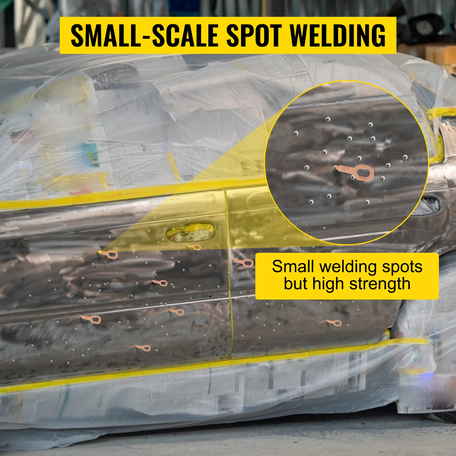 Spot Welder|Sihao Spot Welder 2KW 0.6-1.2mm Welding Spot Dent Puller Spot Welder Guns Bonnet Roof Panel 3500A Dent Repair Machine Stud Dent