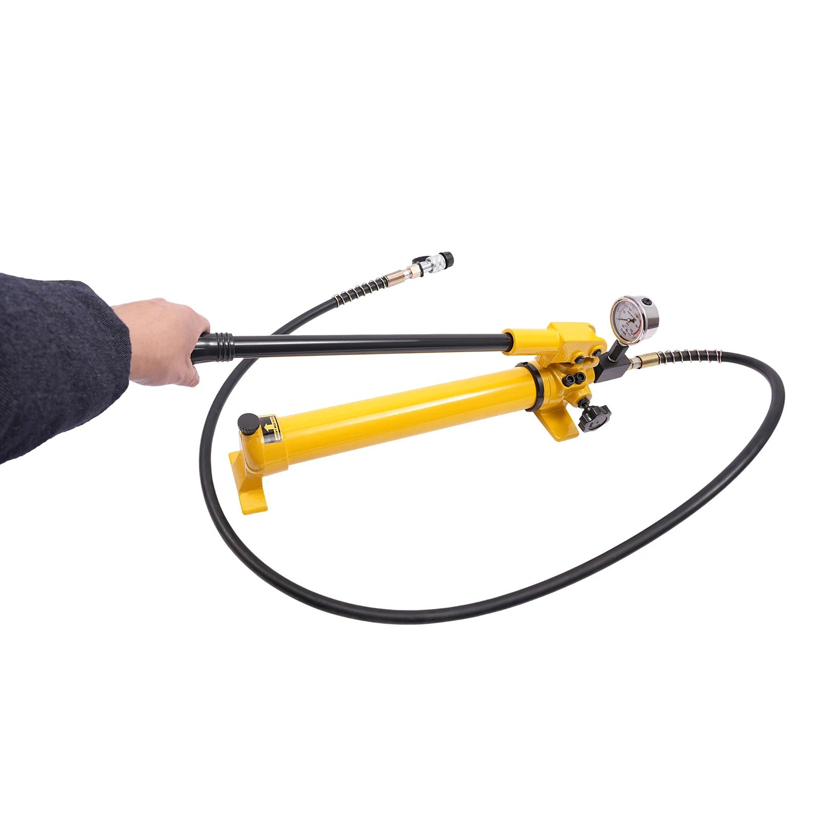 CP-700 Manual Hydraulic Pump with Pressure Guage Maximum Output Pressure 700bar Easy to Use