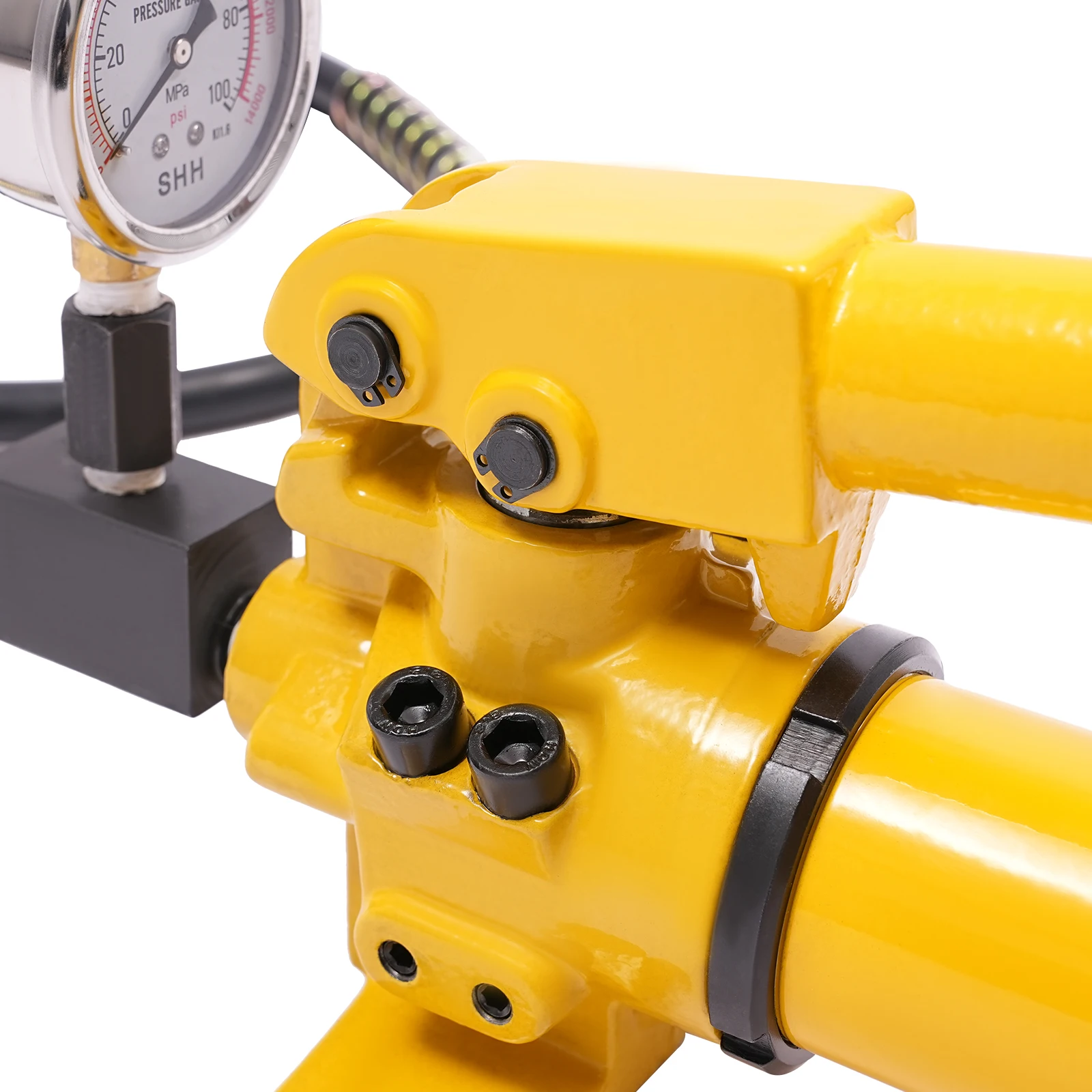 CP-700 Manual Hydraulic Pump with Pressure Guage Maximum Output Pressure 700bar Easy to Use