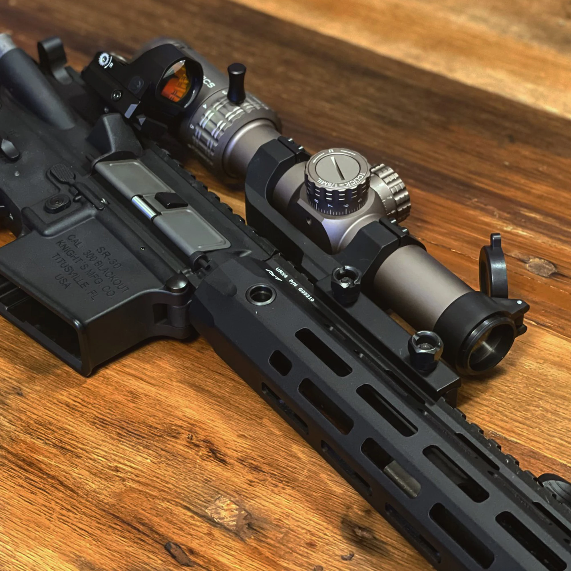 VictOptics S6 1-6x24 SFP Riflescope With Red&Green Illumination Turret lock System Wide Field of View Design For AR 15 .223 5.56