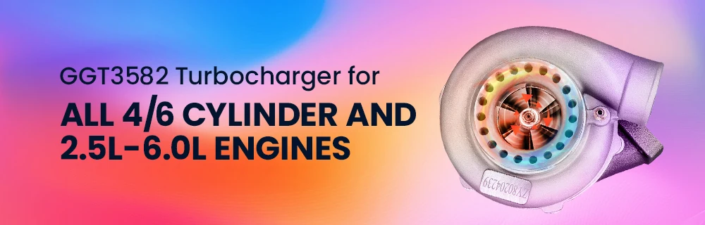 GT30 Turbo T3 T04E V-band Universal Turbo Turbocharger Upgrade Turbo.63 A/R for 1.5L-2.5L Engines