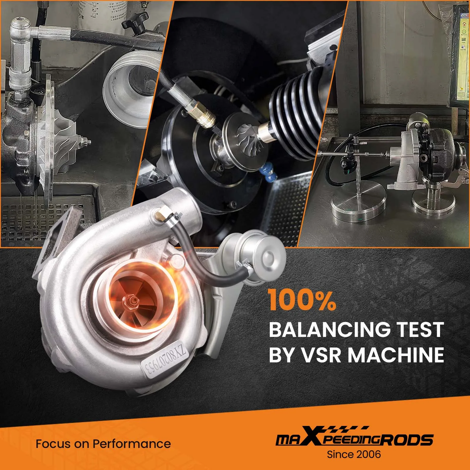 GT30 Turbo T3 T04E V-band Universal Turbo Turbocharger Upgrade Turbo.63 A/R for 1.5L-2.5L Engines