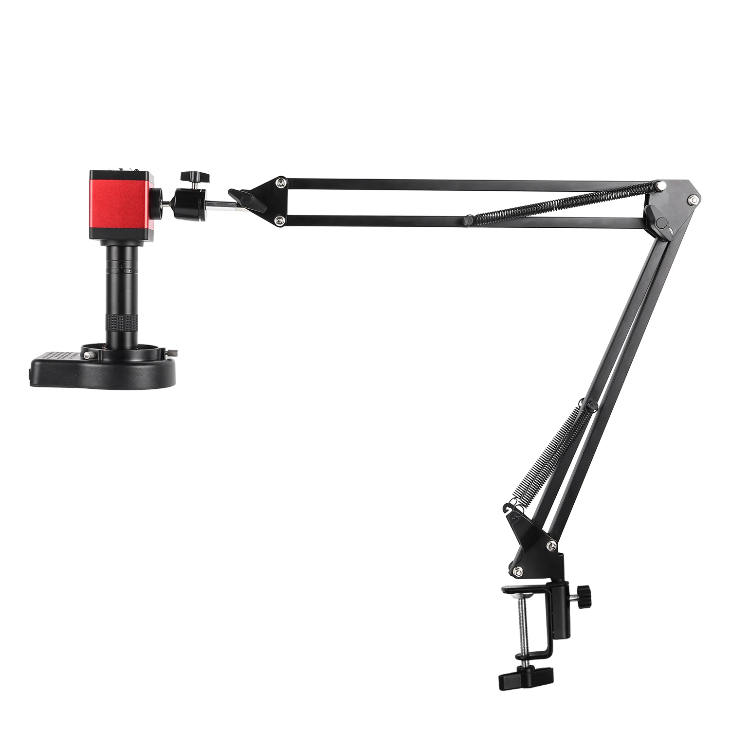 YIZHAN Digital Microscope 4K FULL HD HDMI VGA 1080P Industrial Camera C-Mount Via Type Measurement 150x Lens For Soldering Phone