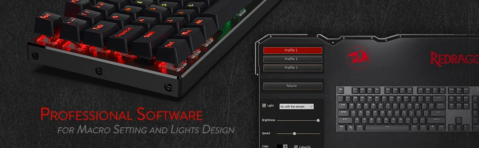 Redragon K660 (K556 TKL) RGB LED Backlit Wired 104 Keys Hot-Swap Noise Absorbing Foams Mechanical Gaming Keyboard, Red Switch