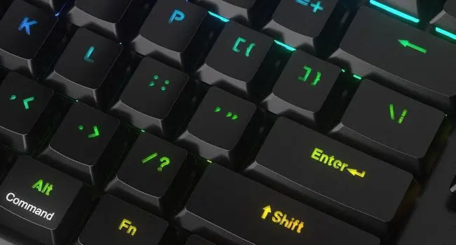 Redragon K618 Horus Wireless RGB Mechanical Keyboard, Bluetooth/2.4Ghz/Wired Tri-Mode Low Profile Gaming Keyboards