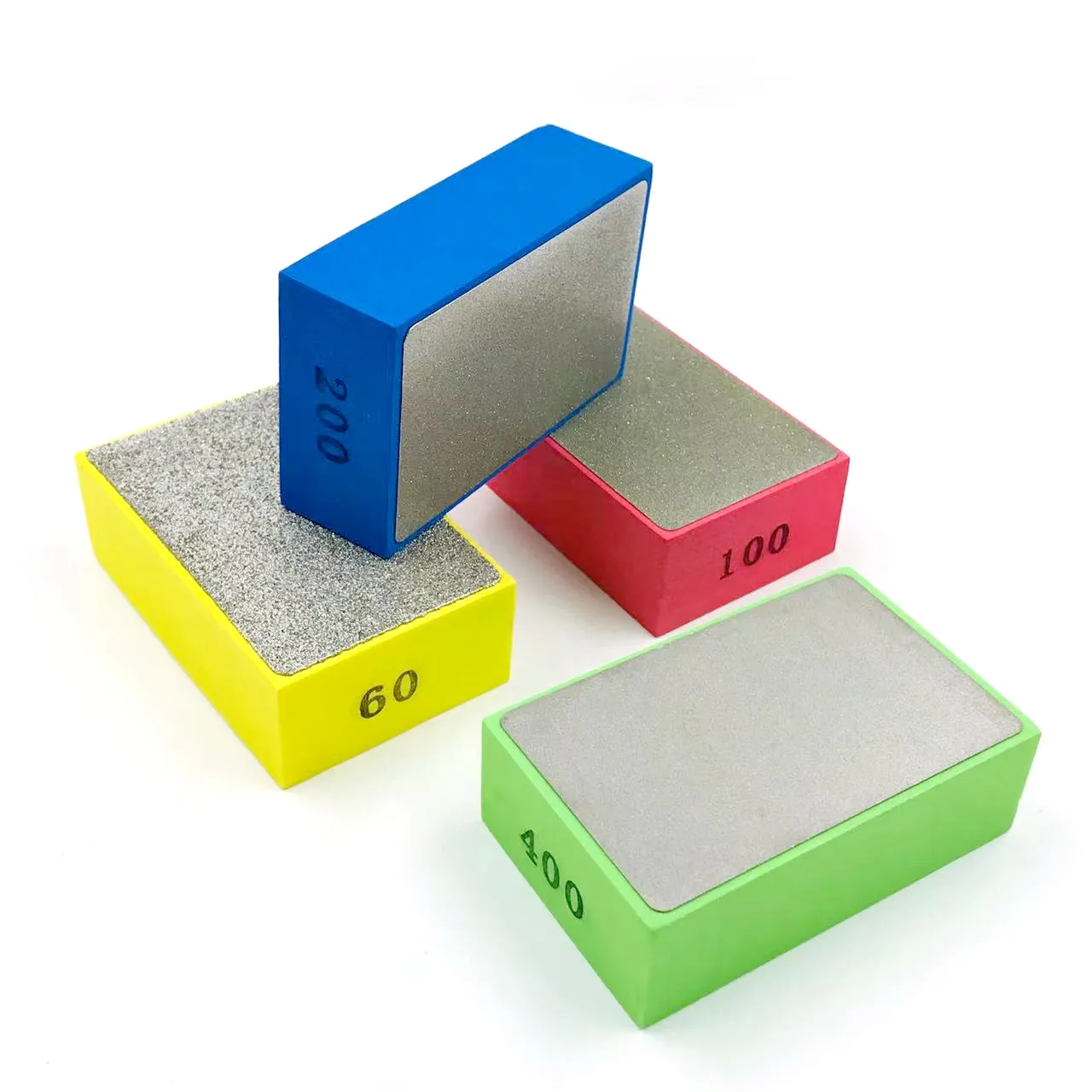 Diamond Hand Polishing Pads Tile Glass Abrasive Grinding Block Pad Stone Marble Ceramic Abrasive Sanding Disc Polisher Tools