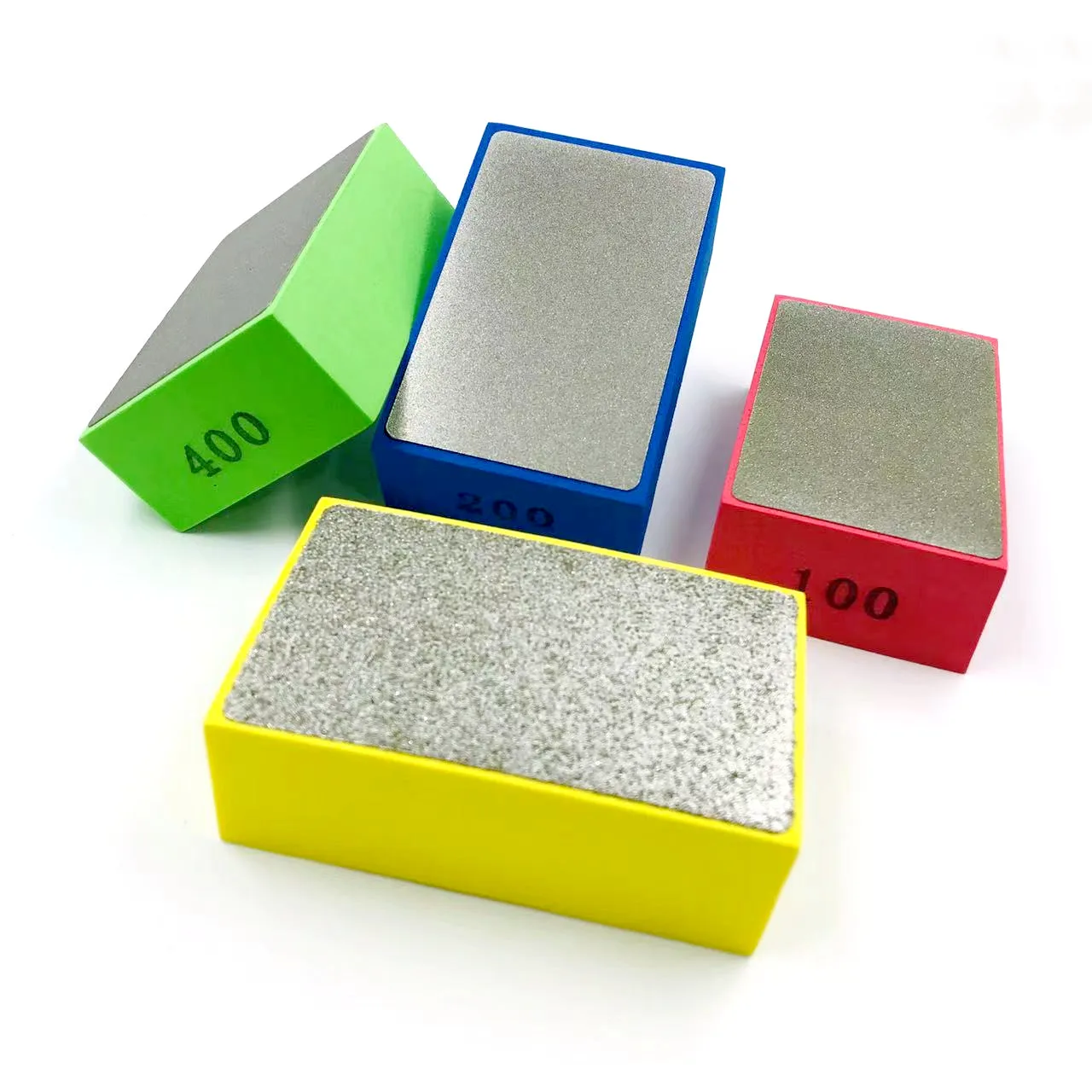 Diamond Hand Polishing Pads Tile Glass Abrasive Grinding Block Pad Stone Marble Ceramic Abrasive Sanding Disc Polisher Tools