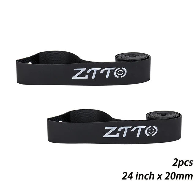 ZTTO 2Pcs MTB Road Bike Rim Tapes Premium PVC Rim Strips Wheel Tapes For 20 24 26 27.5 29 Inch 700c Rims Road Folding Bike Wheel
