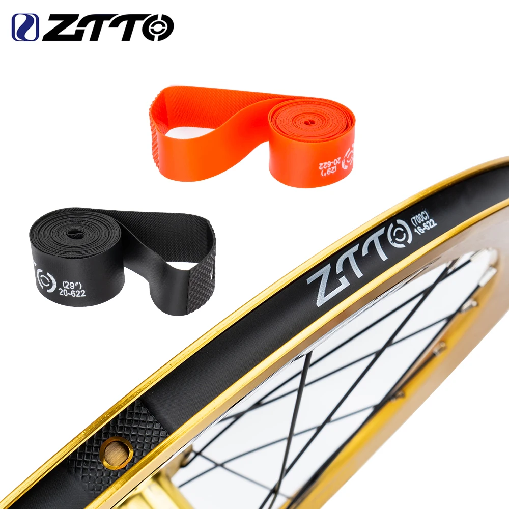 ZTTO 2Pcs MTB Road Bike Rim Tapes Premium PVC Rim Strips Wheel Tapes For 20 24 26 27.5 29 Inch 700c Rims Road Folding Bike Wheel