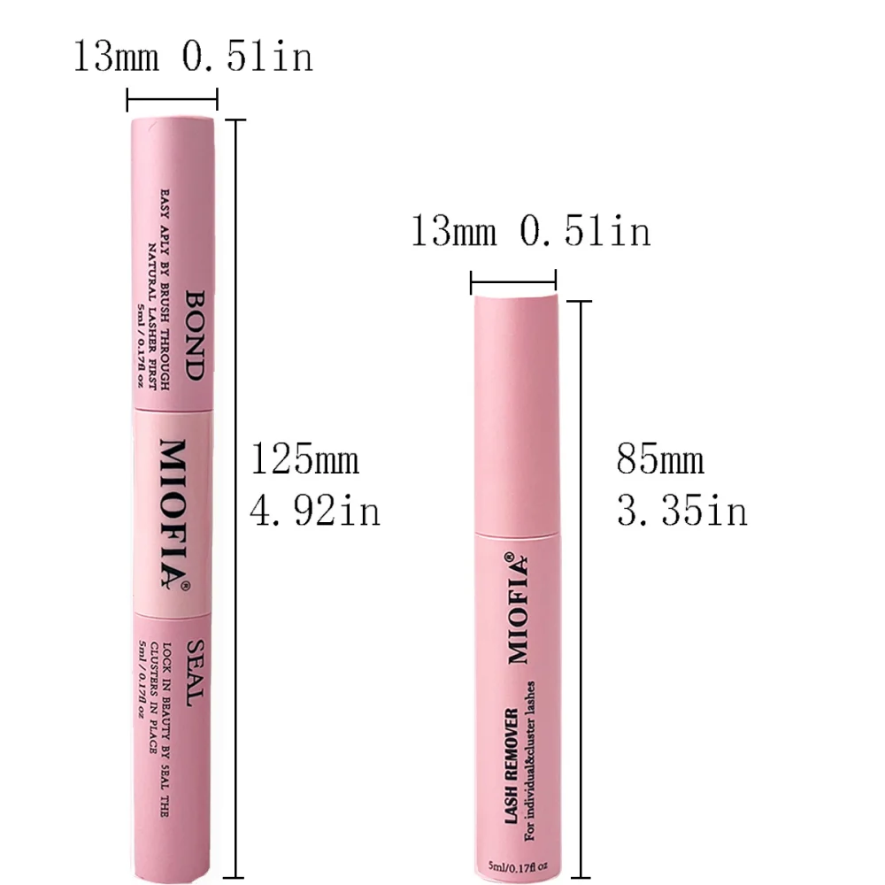 5ml No Irritation Eyelashes Extension Glue Quick Drying Long Lasting Waterproof Adhesive Black Eyelash Cluster Glue Makeup Tool