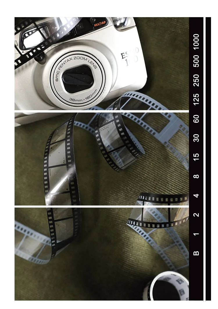 25mm*2m Retro Film Theme PET Tapes DIY Scrapbooking Collage Stationery Decor Journalling Materials Ins Adhesive Tapes