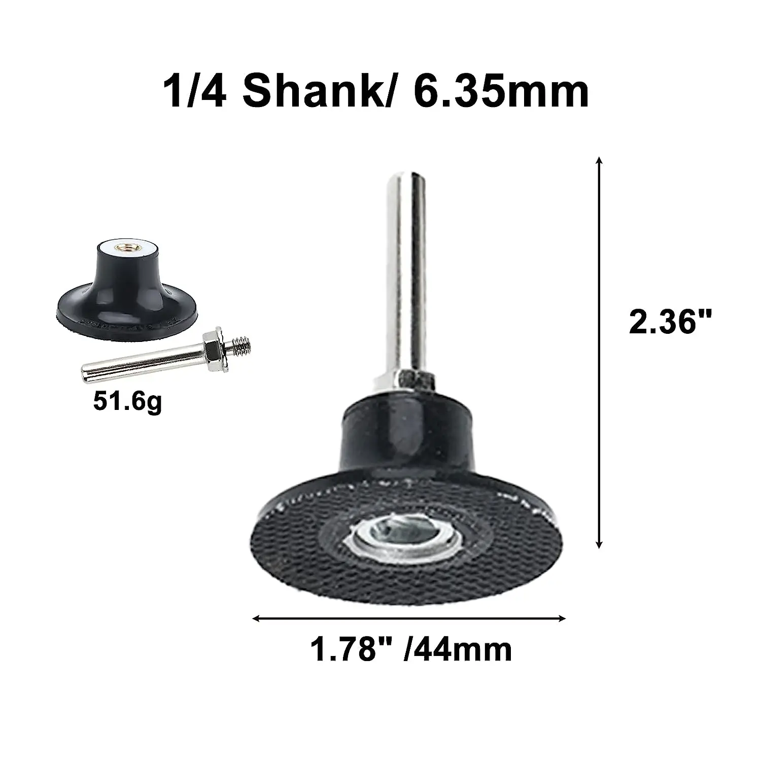 6/10/22/42 Pcs 2 Inch Quick Change Roll Lock Flap Disc 40/60/ 80/120 Grit Sanding with Pad Holder Conditioning Disc for Grinding