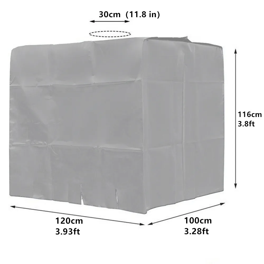 4 Colors IBC Outdoor Cover for Rain Water Tank 1000 Liters Container Foil Waterproof Anti-Dust Cover Sun Protection Oxford Cloth