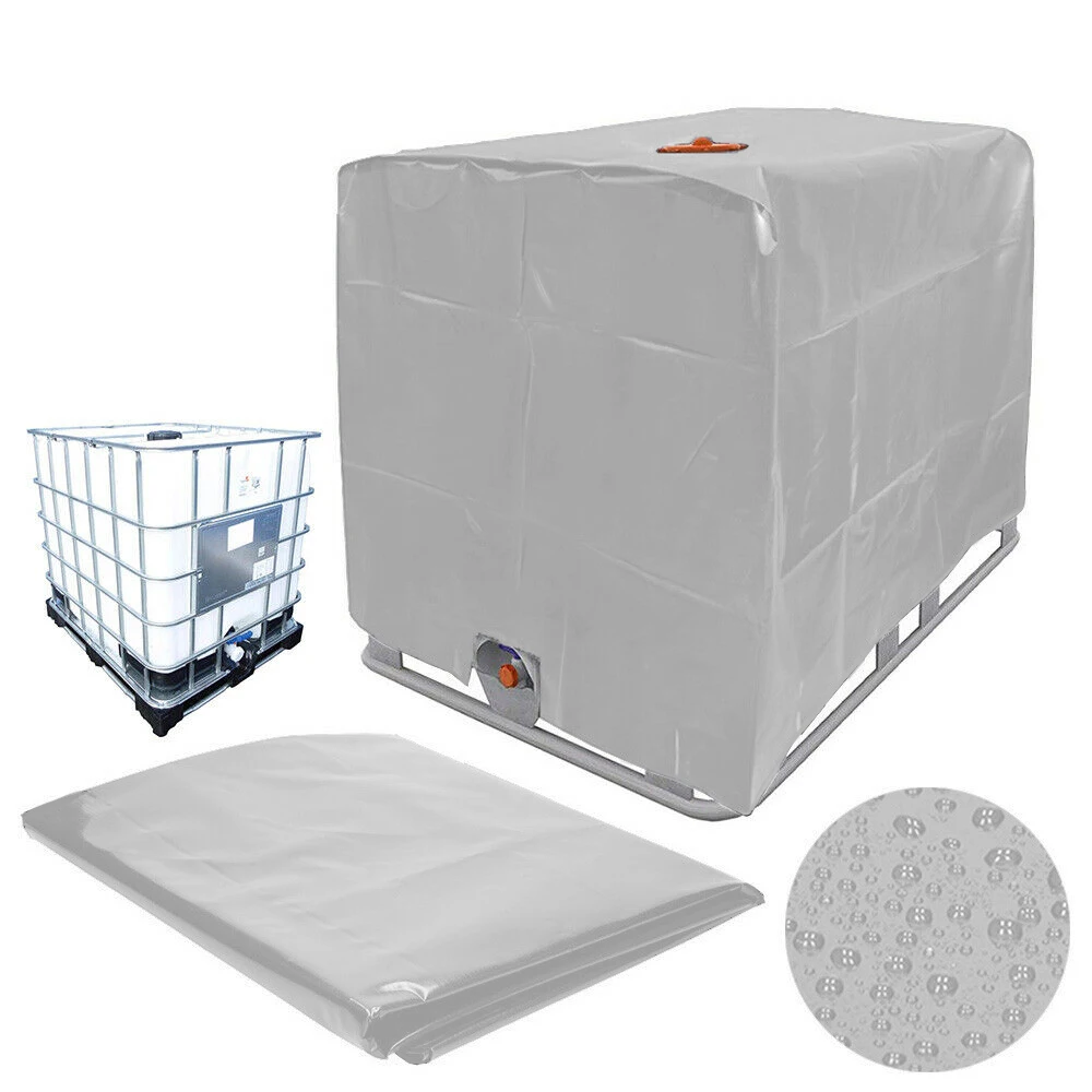 4 Colors IBC Outdoor Cover for Rain Water Tank 1000 Liters Container Foil Waterproof Anti-Dust Cover Sun Protection Oxford Cloth
