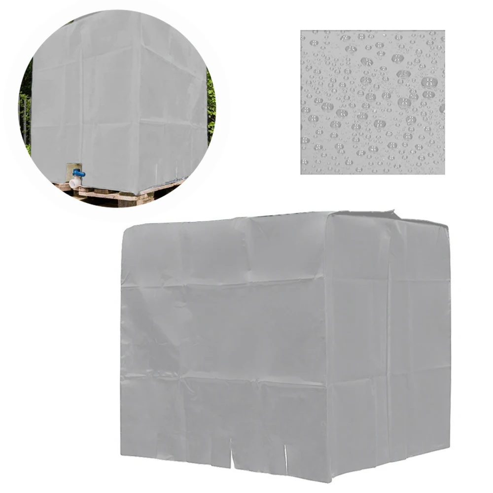 4 Colors IBC Outdoor Cover for Rain Water Tank 1000 Liters Container Foil Waterproof Anti-Dust Cover Sun Protection Oxford Cloth