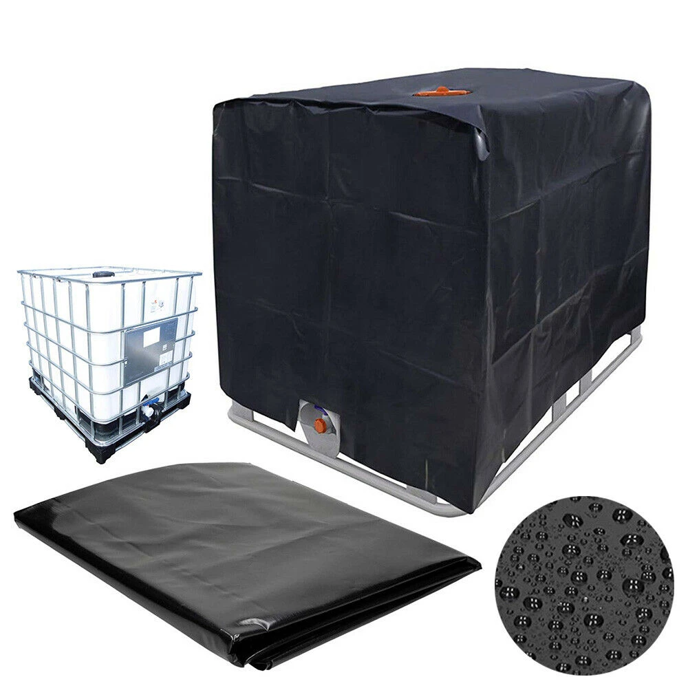 4 Colors IBC Outdoor Cover for Rain Water Tank 1000 Liters Container Foil Waterproof Anti-Dust Cover Sun Protection Oxford Cloth