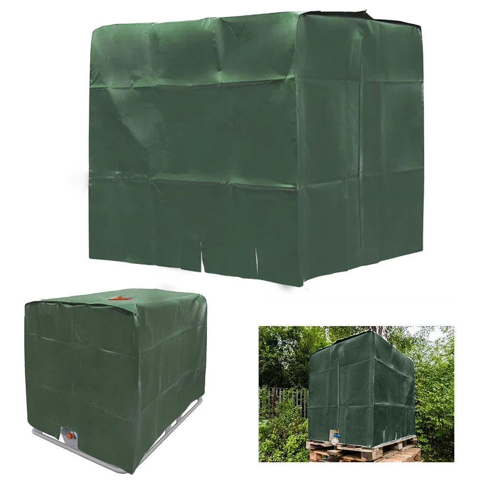 4 Colors IBC Outdoor Cover for Rain Water Tank 1000 Liters Container Foil Waterproof Anti-Dust Cover Sun Protection Oxford Cloth