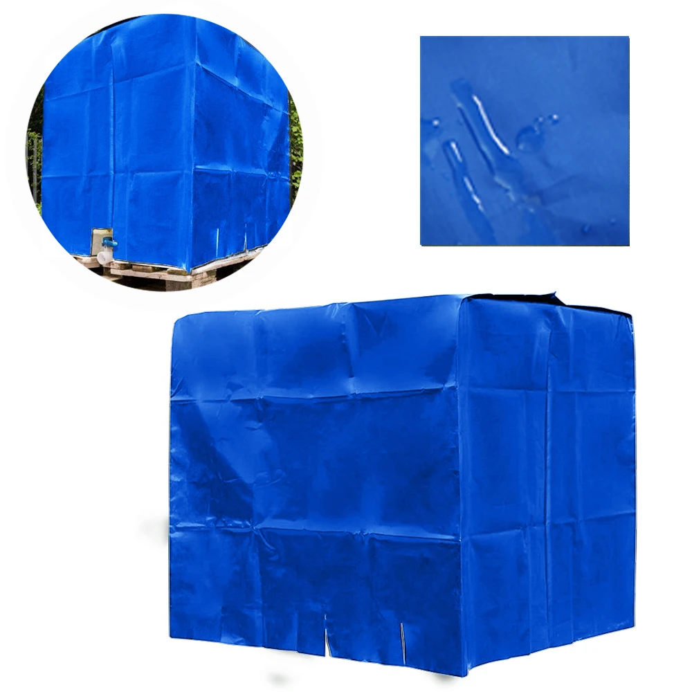 4 Colors IBC Outdoor Cover for Rain Water Tank 1000 Liters Container Foil Waterproof Anti-Dust Cover Sun Protection Oxford Cloth