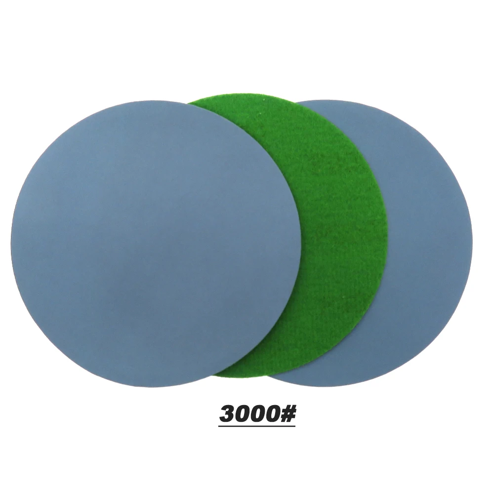25 PCS 6 Inch Sandpaper Wet Dry Sanding Disc 150mm Hook and Loop 1000 /2000 /3000/4000 5000 Grits for Grinder Sanding Polishing
