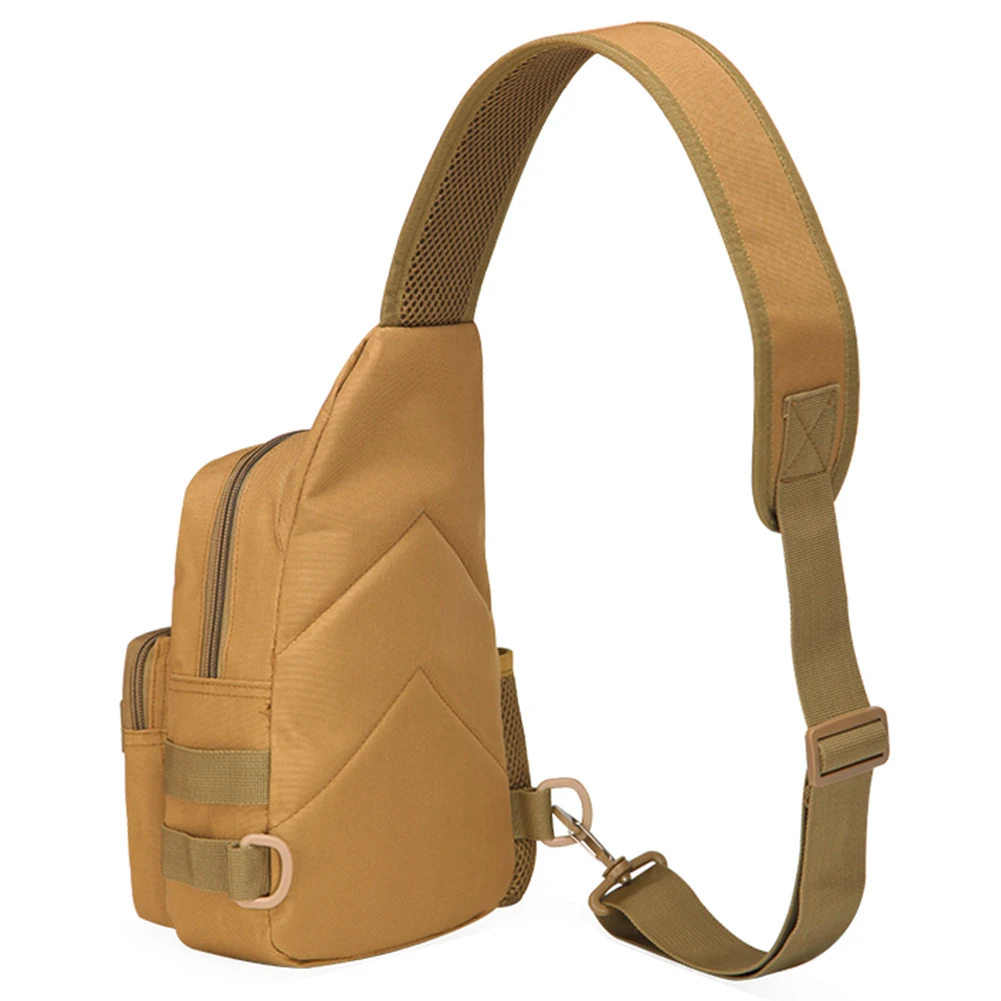 Outdoor Tactical Camouflage Kettle Chest Pack Bags Men Hiking Backpack Nylon Hunting Fishing Molle Army Trekking Shoulder Bag