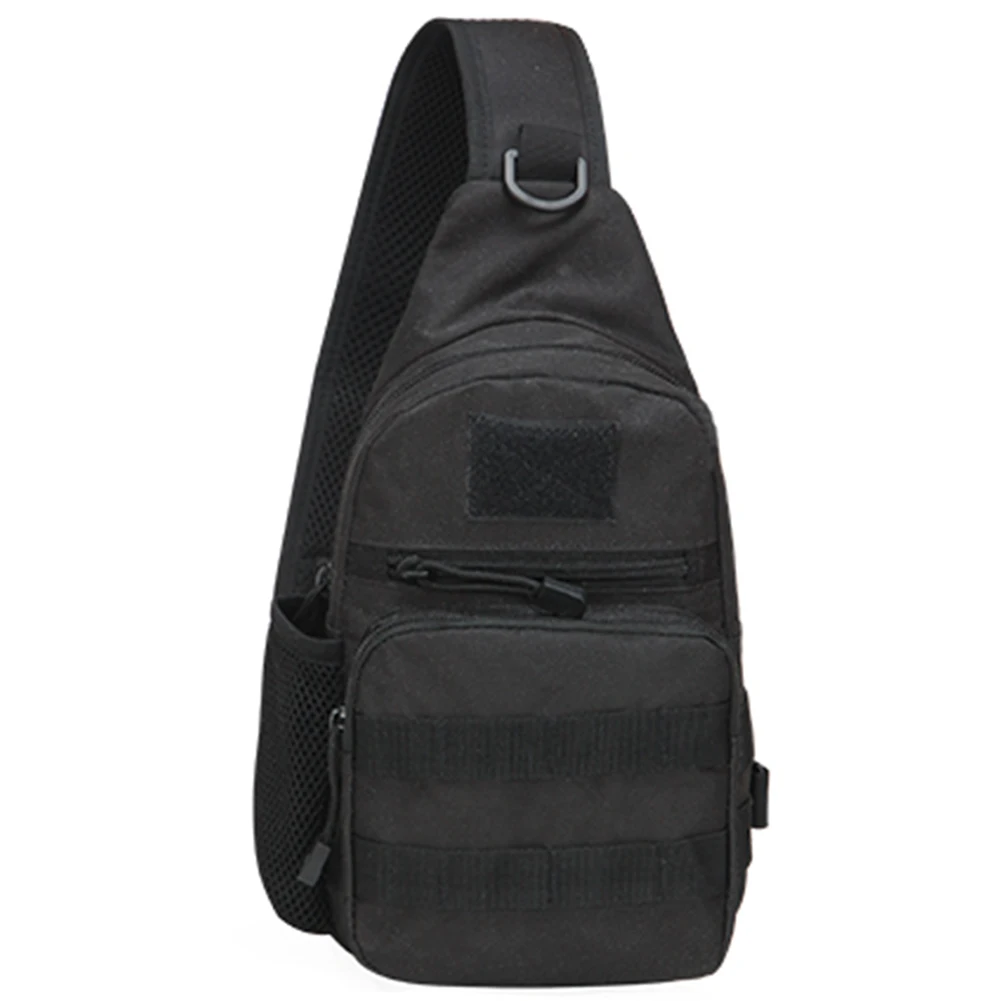 Outdoor Tactical Camouflage Kettle Chest Pack Bags Men Hiking Backpack Nylon Hunting Fishing Molle Army Trekking Shoulder Bag