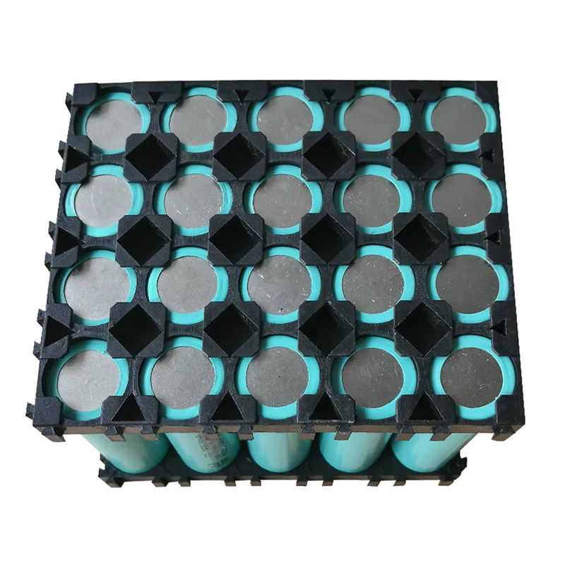 10PCS 4x5 Cell Holder 18650 Lithium Battery Case Holder Batteries Pack Plastic Holder Bracket for 18650 Battery Pack Storage