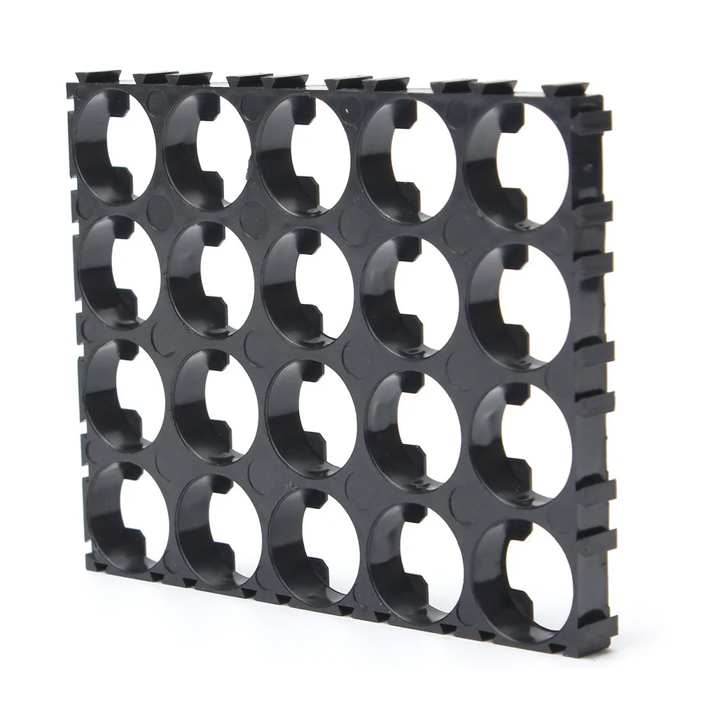 10PCS 4x5 Cell Holder 18650 Lithium Battery Case Holder Batteries Pack Plastic Holder Bracket for 18650 Battery Pack Storage