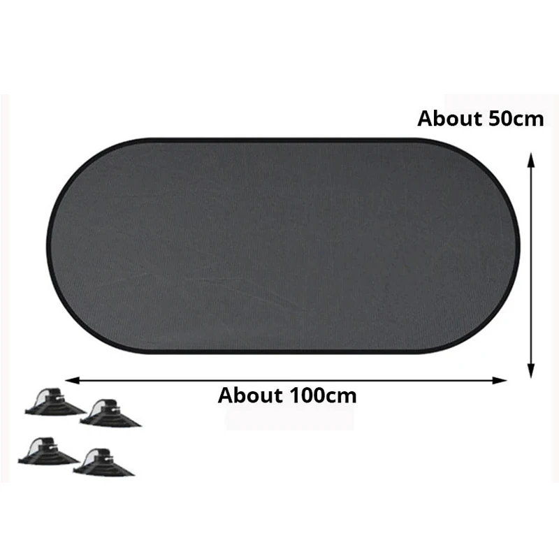 SEAMETA Car Sun Shade UV Protection Car Curtain Car Window Sunshade Rear Window Mesh Sun Visor Summer Protection Window Film